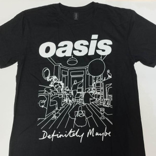 Oasis - Definitely Maybe Official T Shirt ( Men L , XL) ***READY TO SHIP from Hong Kong***